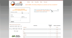 Desktop Screenshot of online24.lv