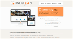 Desktop Screenshot of online24.pl